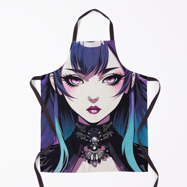 Item preview, Unique Anime Goth Girl - Dark Digital Paintings designed and sold by Burn-Ego.