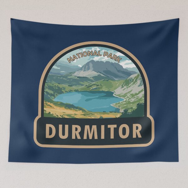 Item preview, Durmitor National Park Montenegro Travel Art designed and sold by KrisSidDesigns.