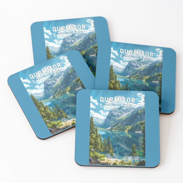 Item preview, Durmitor National Park Montenegro Travel Art Vintage designed and sold by KrisSidDesigns.
