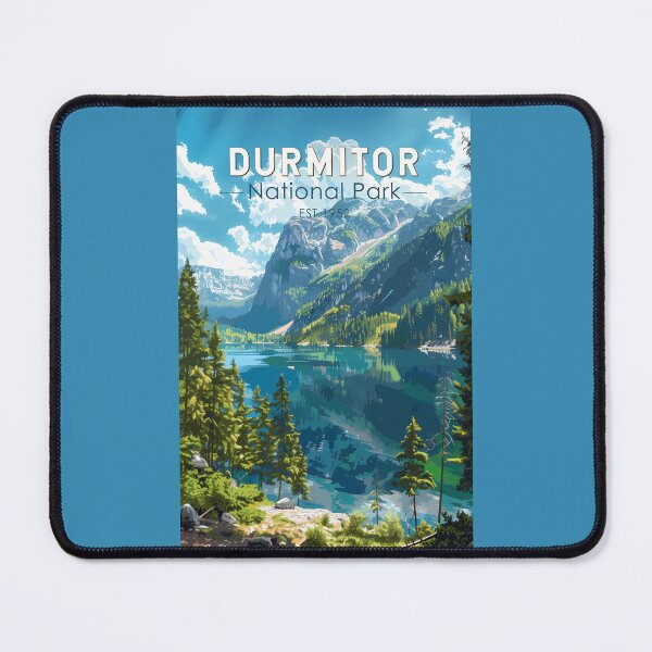 Item preview, Durmitor National Park Montenegro Travel Art Vintage designed and sold by KrisSidDesigns.