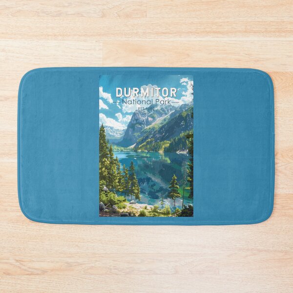 Item preview, Durmitor National Park Montenegro Travel Art Vintage designed and sold by KrisSidDesigns.
