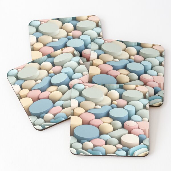 Item preview, Pastel Pillars designed and sold by FarBeyound.