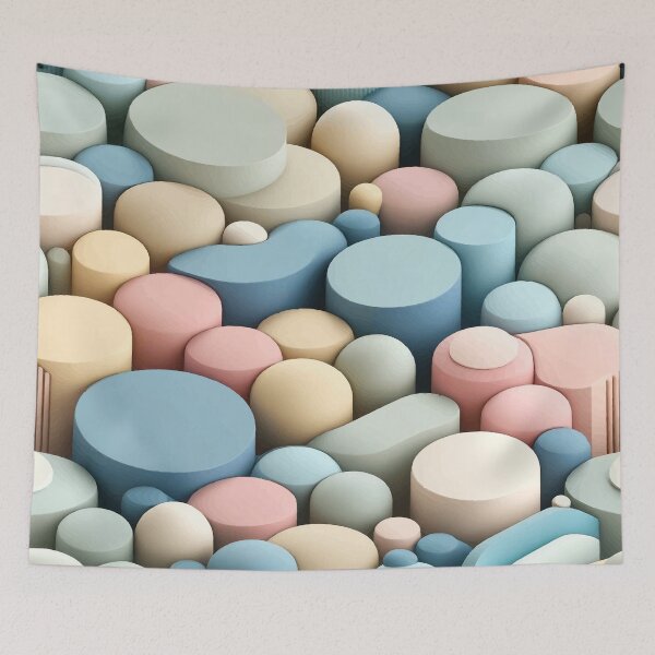 Item preview, Pastel Pillars designed and sold by FarBeyound.