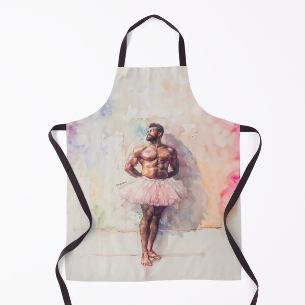 Item preview, Tutu Power: Graceful Strength Art Piece - GayDoodles Art designed and sold by GayDoodles.