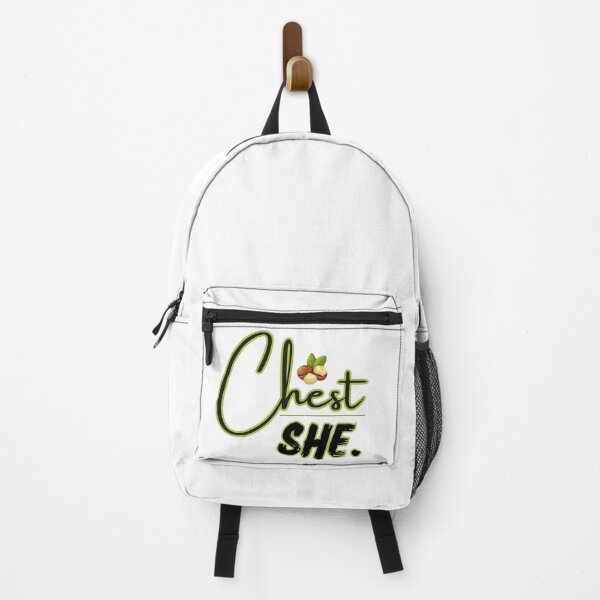 Item preview, Chest She, Funny Typographic Graphic Couple Design designed and sold by Raise2Shine.