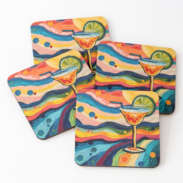 Item preview, Cinco de Mayo Fiesta Cocktail Art- Cheers to Citrus Zesty Colorful Celebrations Generative AI designed and sold by OlfactoART Studio.