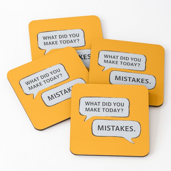 Item preview, WHAT DID YOU MAKE TODAY? MISTAKES designed and sold by 123ks.
