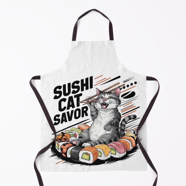 Item preview, Sushi Cat Delight. designed and sold by LaughWear Co..