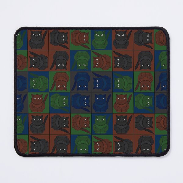 Item preview, Pattern with the cat Tomeo in squares designed and sold by Cherevan.