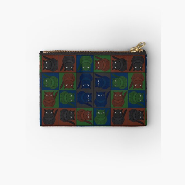 Item preview, Pattern with the cat Tomeo in squares designed and sold by Cherevan.