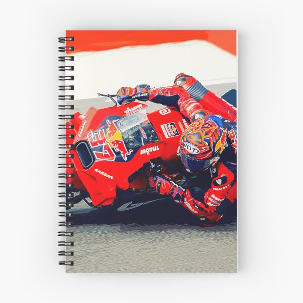 Item preview, Augusto Fernandez on his 2024 MotoGP motorcycle coming out of the corner watercolor designed and sold by Rodissimus1984.