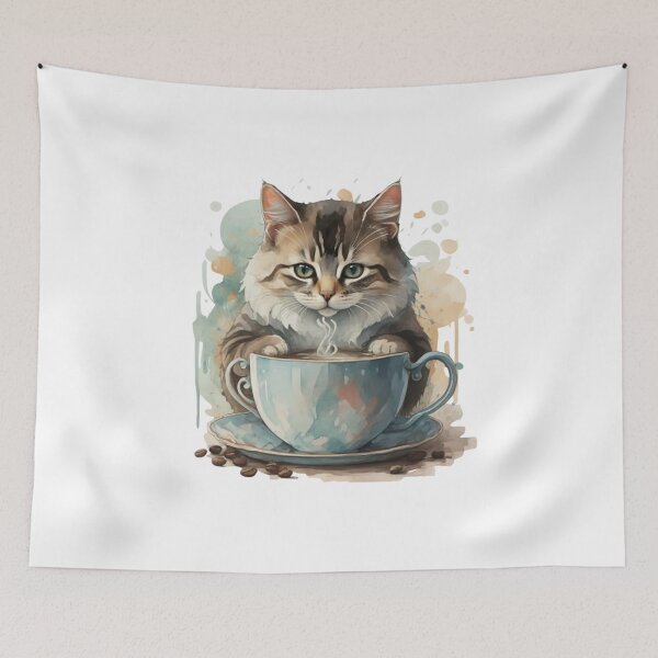Item preview, Whimsical Cat designed and sold by Myriam Iart.