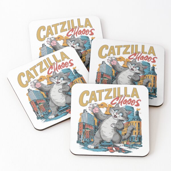 Item preview, Catzilla Rampage. designed and sold by LaughWear Co..