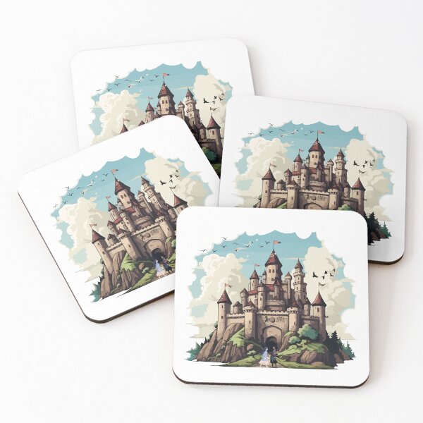 Item preview, The Castle Rock - magical castle designed and sold by Fanatic Nerd.