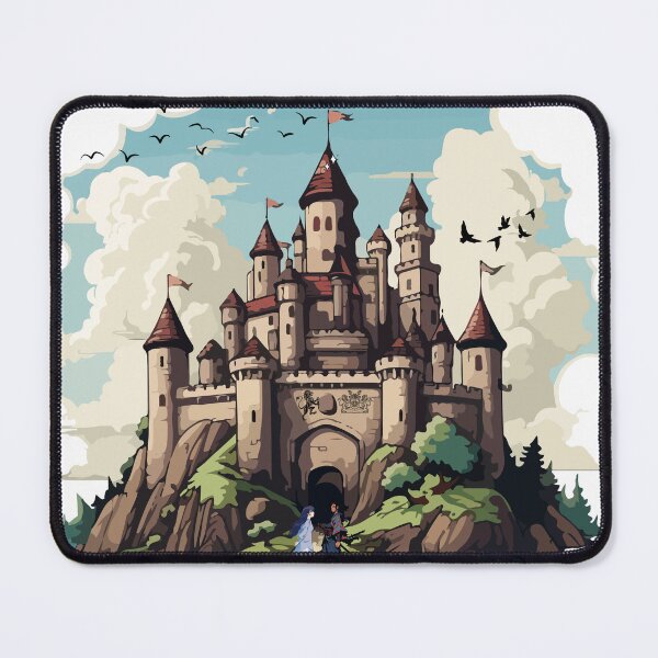 Item preview, The Castle Rock - magical castle designed and sold by Fanatic Nerd.