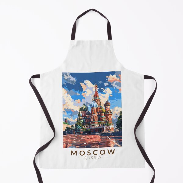 Artikelvorschau, Moskau Russland Roter Platz Reise Kunst Vintage entworfen und verkauft von KrisSidDesigns.