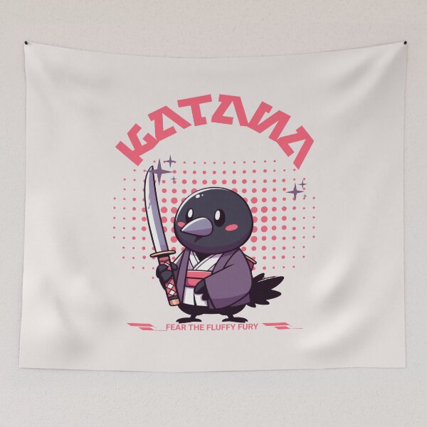 Item preview, Katana Sword Crow designed and sold by LemuellTrends.