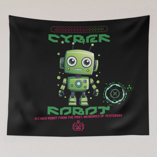 Item preview, The Cyber Robot: A Work of Digital Art That Defies Reality designed and sold by Artedig.