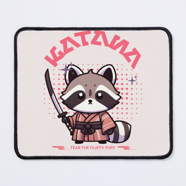 Item preview, Katana Sword Raccoon designed and sold by LemuellTrends.