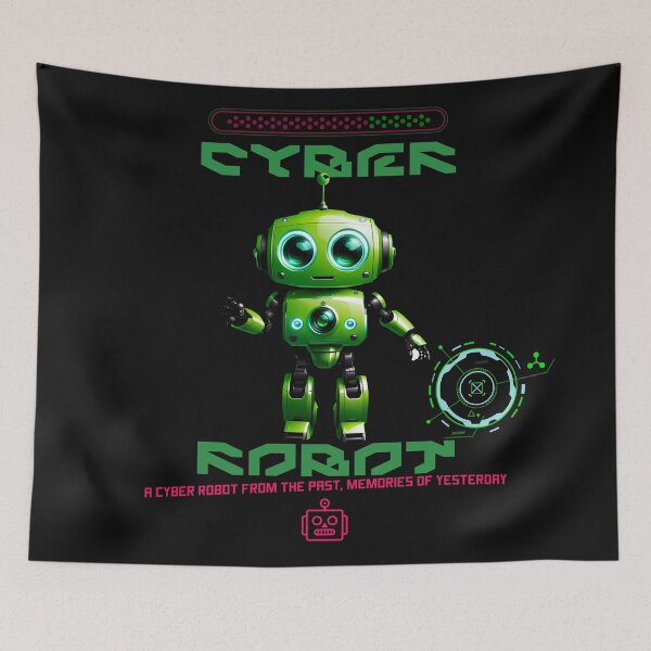 Item preview, Digital Art with Soul: The Cyber Robot, More than a Machine designed and sold by Artedig.