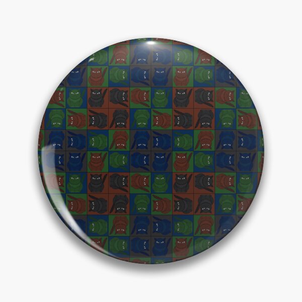 Item preview, Pattern with the cat Tomeo in squares designed and sold by Cherevan.