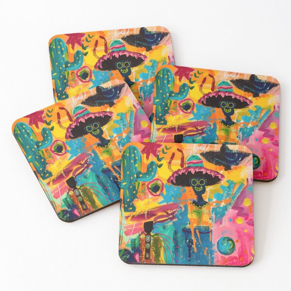 Item preview, Fiesta Fusion Art- Celebrating Cinco de Mayo with Vibrant Vibes and Stylized Elements designed and sold by OlfactoART Studio.
