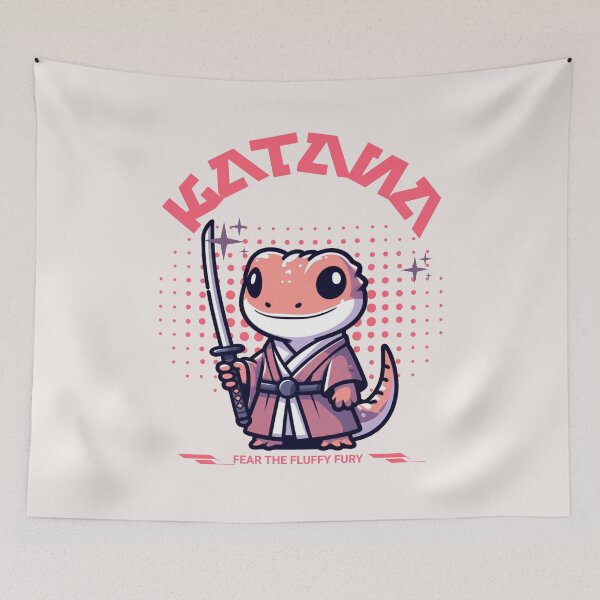 Item preview, Katana Sword Gecko designed and sold by LemuellTrends.