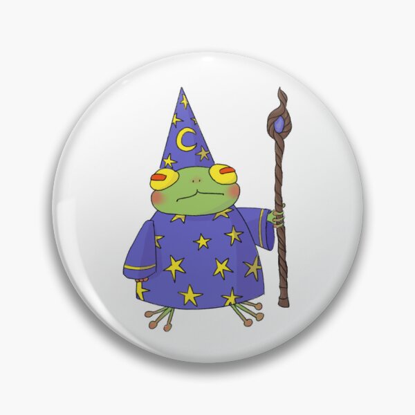 Item preview, Cute wizard frog designed and sold by MagicFrogg.