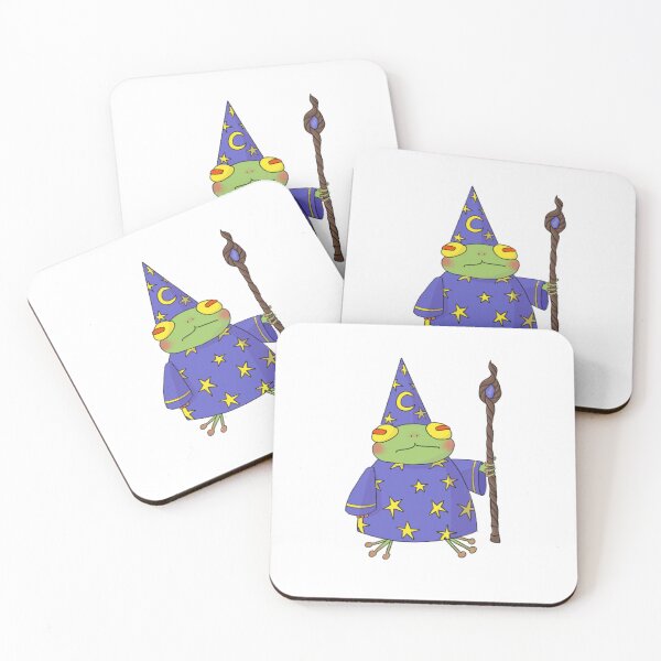 Item preview, Cute wizard frog designed and sold by MagicFrogg.