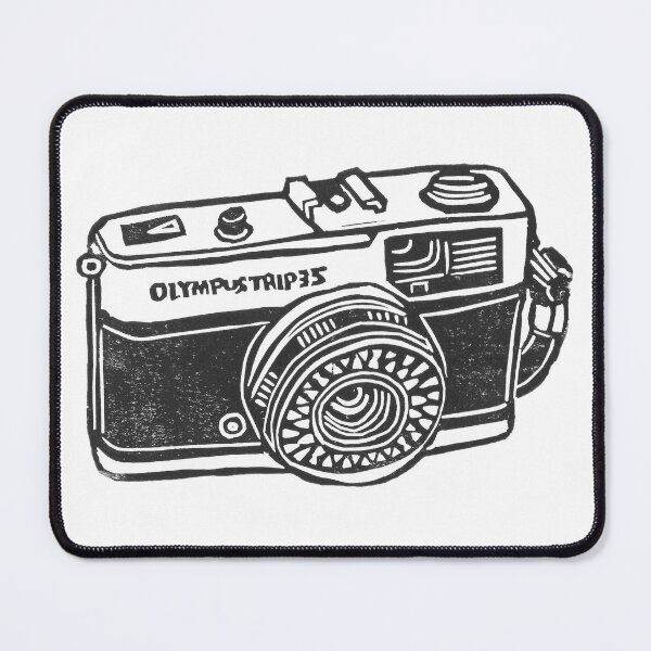 Item preview, Olympus Trip 35 vintage 35mm camera design designed and sold by shakmati.