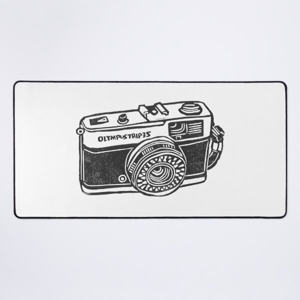 Item preview, Olympus Trip 35 vintage 35mm camera design designed and sold by shakmati.