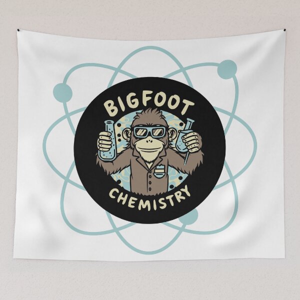 Item preview,  chemistry organic chemistry bigfoot chemistry science design designed and sold by artscreat.