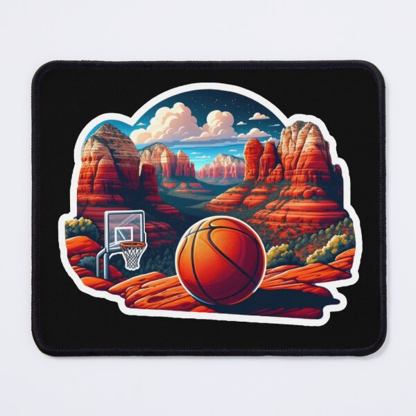 Item preview, Red Rock Basketball designed and sold by pixelpulsenyc.