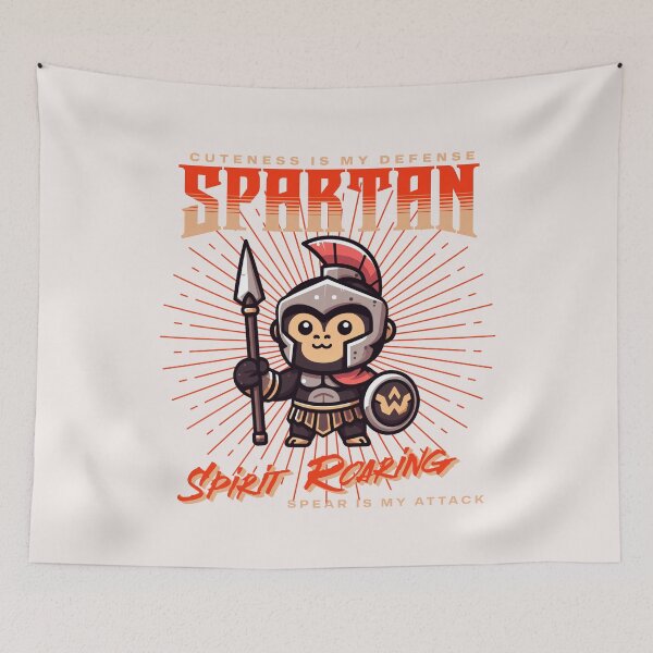 Item preview, Spear Spartan Gorilla designed and sold by LemuellTrends.