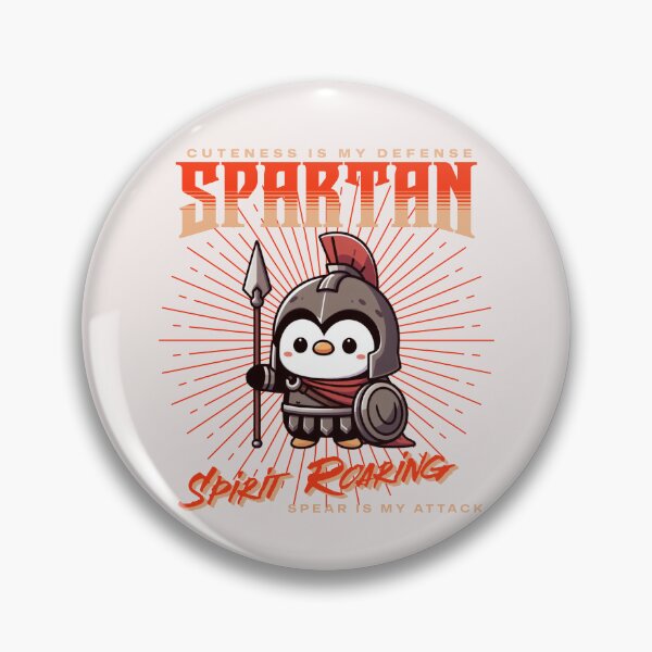 Item preview, Spear Spartan Penguin designed and sold by LemuellTrends.