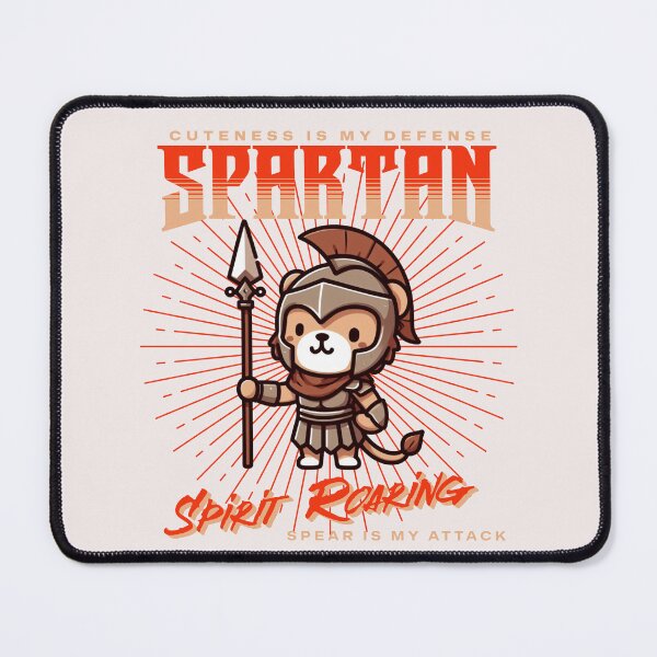 Item preview, Spear Spartan Lion designed and sold by LemuellTrends.