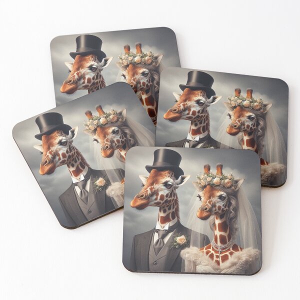 Item preview, Introducing the Very Distinguished, "Mr. and Mrs. Giraffe" designed and sold by CarolM.