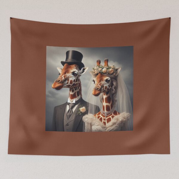 Item preview, Introducing the Very Distinguished, "Mr. and Mrs. Giraffe" designed and sold by CarolM.