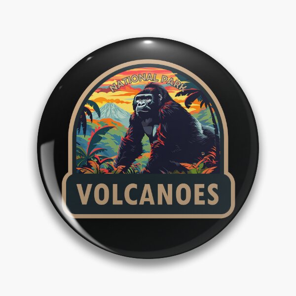 Artikelvorschau, Vulkane Nationalpark Ruanda Reisekunst entworfen und verkauft von KrisSidDesigns.