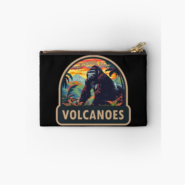 Item preview, Volcanoes National Park Rwanda Travel Art designed and sold by KrisSidDesigns.