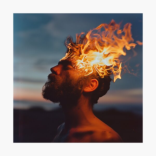 Item preview, God of fire | Photography designed and sold by ComicsFactory.