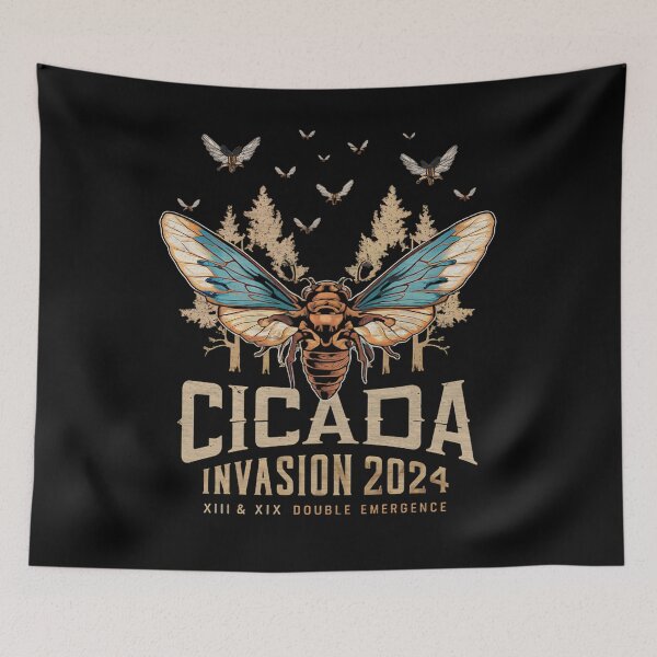 Item preview, CICADA INVASION, XIII AND XIX DOUBLE EMERGENCE 2 designed and sold by justyna-s28.