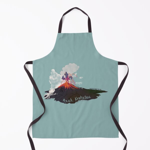 Item preview, Anak Krakatau Krakatoa Volcano Indonesia Infographic designed and sold by louweasely.