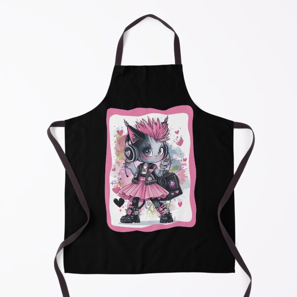 Item preview, Cool Cat Punk Fan designed and sold by sheprint.