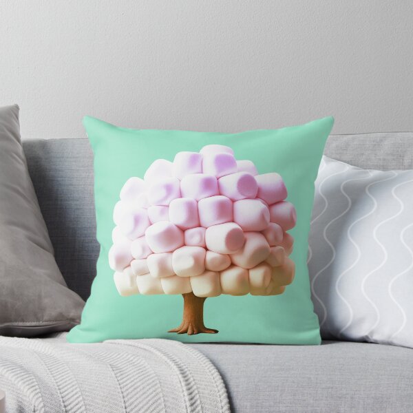Item preview, Whimsical Marshmallow Trees designed and sold by SeGoArtDesign.