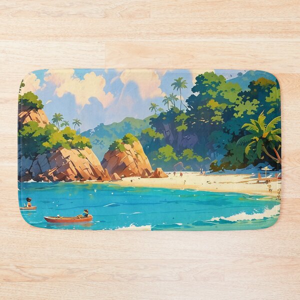 Item preview, Sunny Shoreline Delight A Perfect Day at the Beach designed and sold by ArtComixHaven.