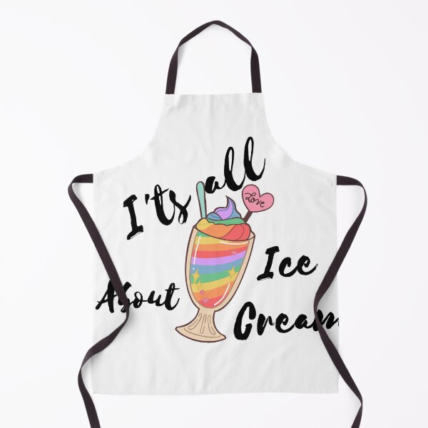 Item preview, It's all About Ice Cream | Rainbow ice cream designed and sold by Fanatic Nerd.
