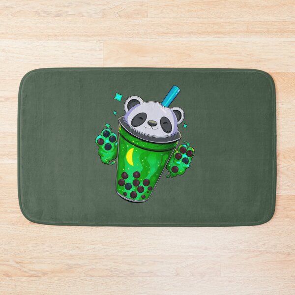Item preview, Starry Panda Bubble Tea- Emerald Dream designed and sold by BreakfastKnight.