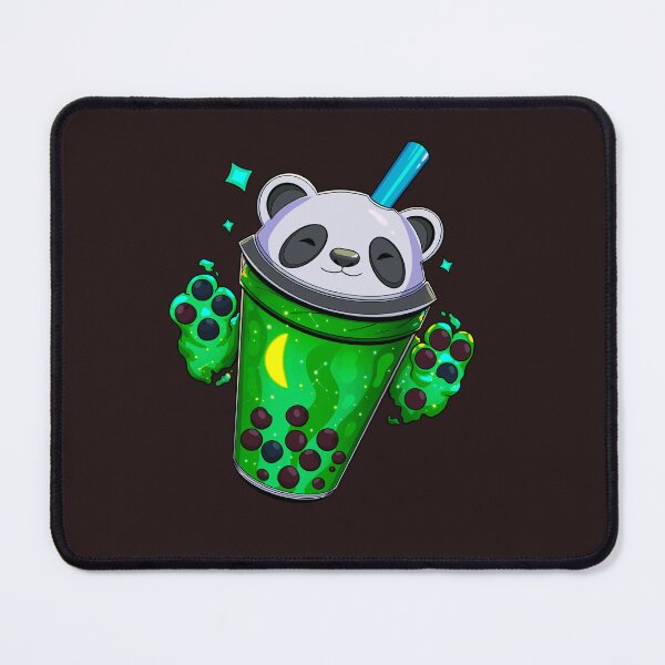 Item preview, Starry Panda Bubble Tea- Emerald Dream designed and sold by BreakfastKnight.