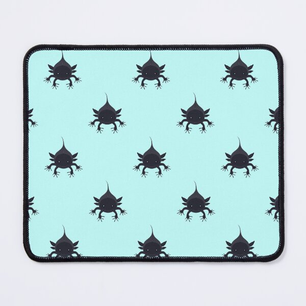 Item preview, Black Axolotl pattern designed and sold by AnnDart.